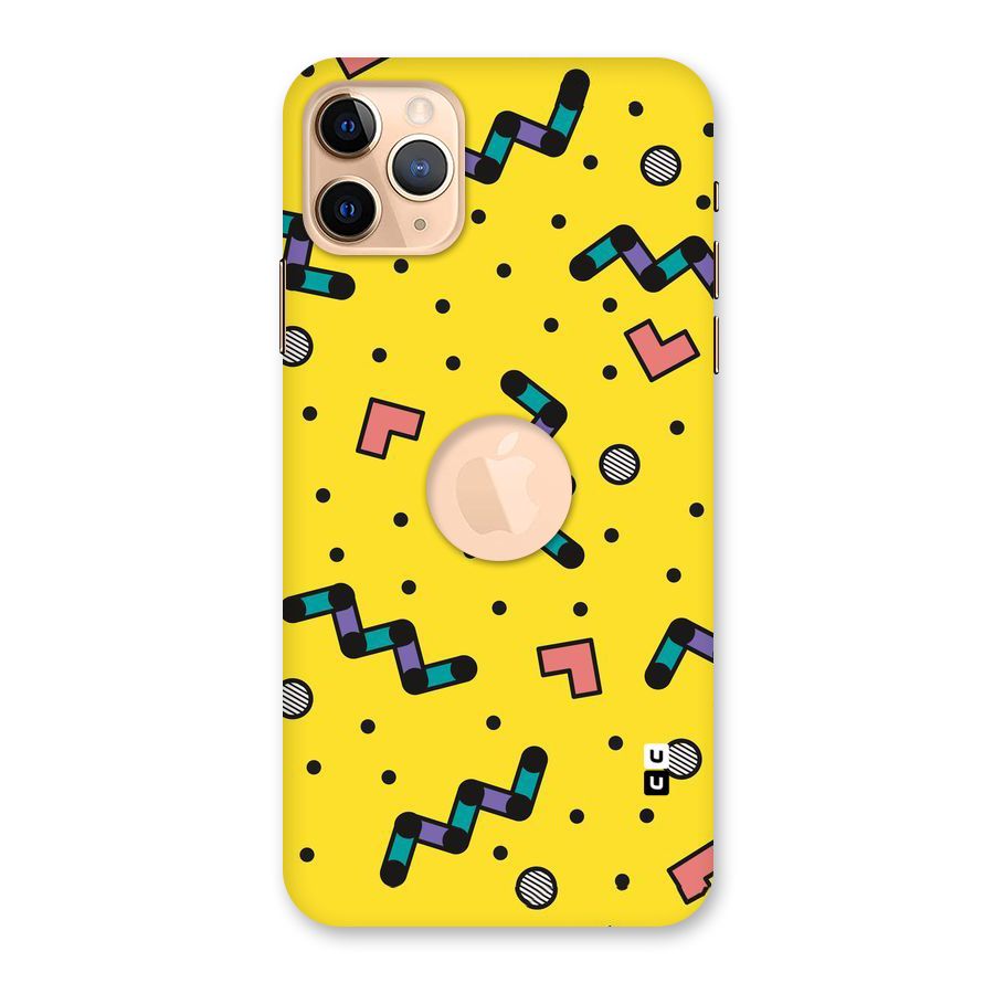 Block Shades Back Case for iPhone 11 Pro Max Logo Cut