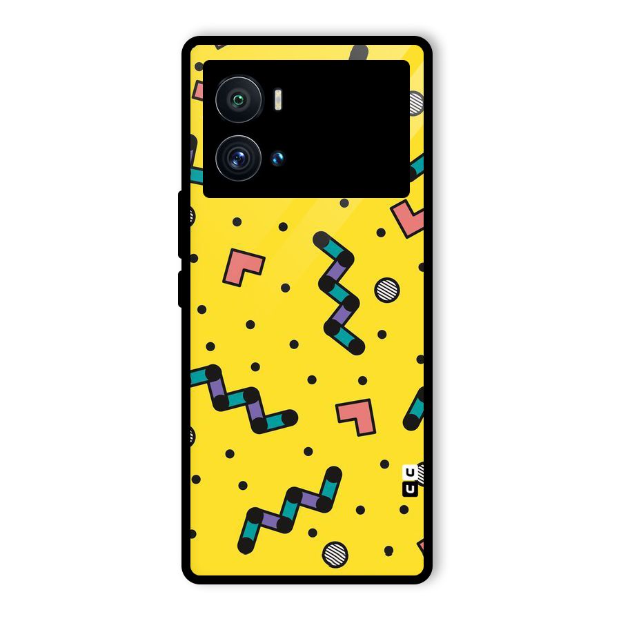 Block Shades Glass Back Case for Vivo iQOO 9 Pro