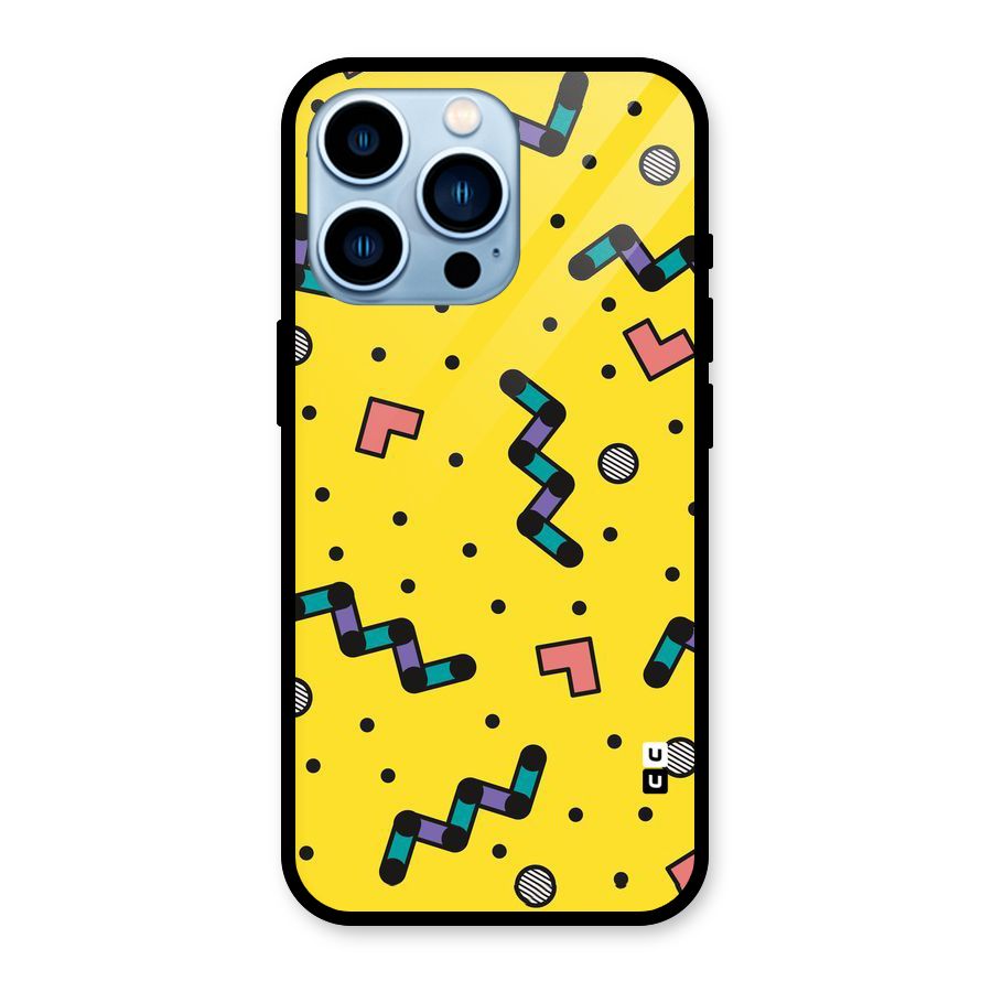 Block Shades Glass Back Case for iPhone 13 Pro