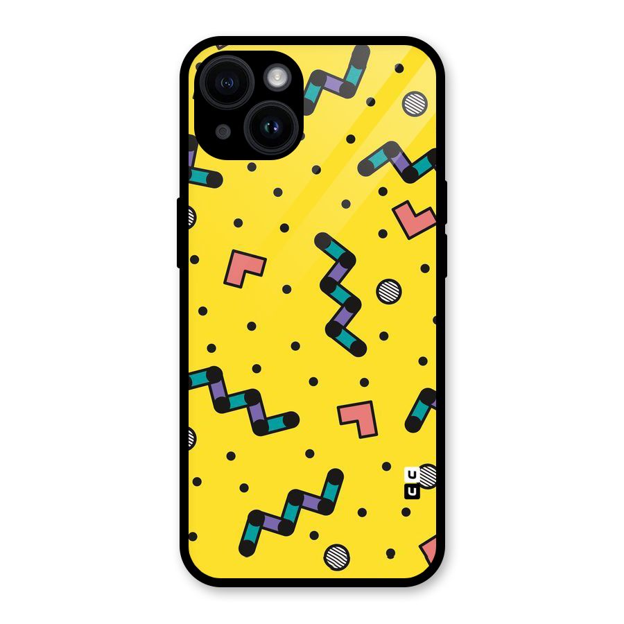 Block Shades Glass Back Case for iPhone 14