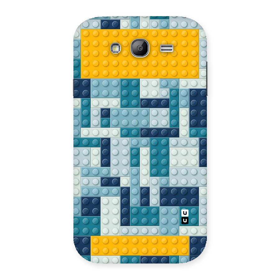 Blocks Blues Back Case for Galaxy Grand