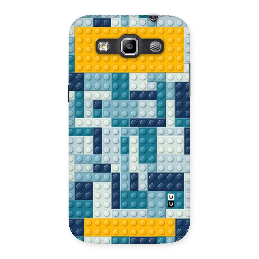 Blocks Blues Back Case for Galaxy Grand Quattro