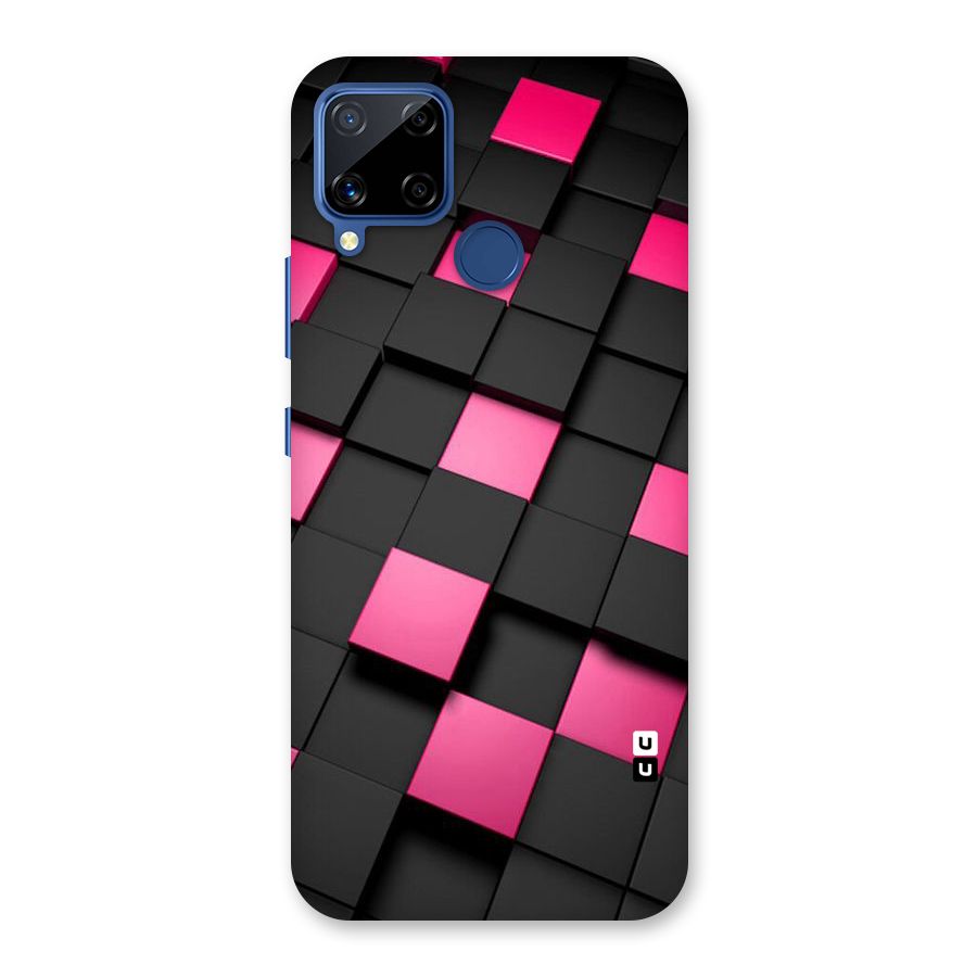 Blocks Diagonal Back Case for Realme Narzo 30A