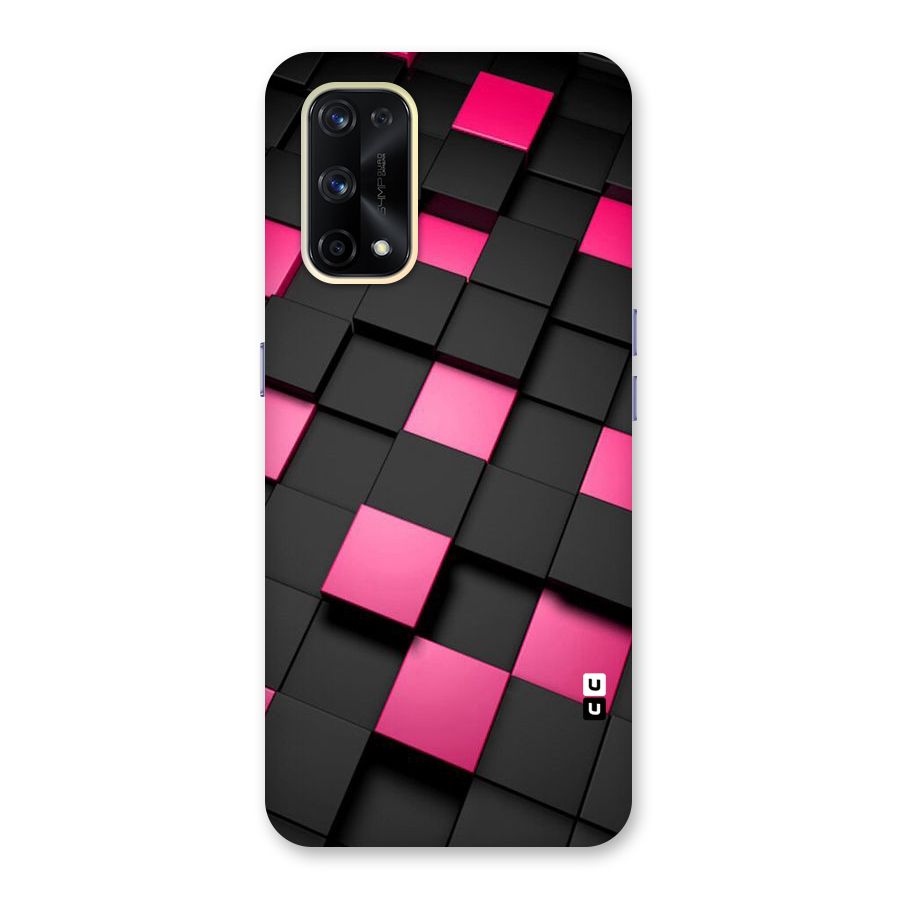 Blocks Diagonal Glass Back Case for Realme X7 Pro