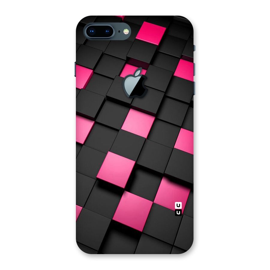 Blocks Diagonal Back Case for iPhone 7 Plus Apple Cut