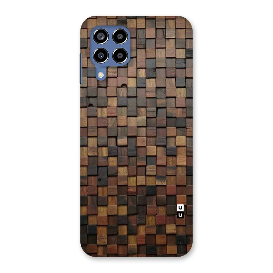Blocks Of Wood Back Case for Galaxy M53 5G