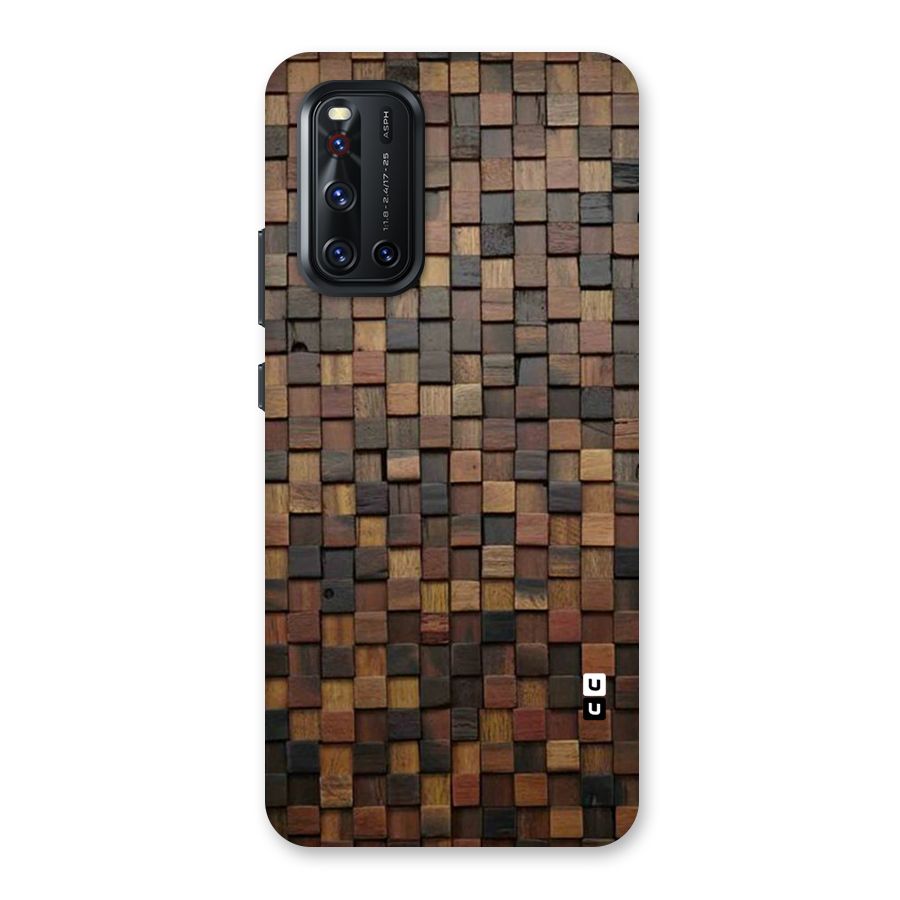 Blocks Of Wood Back Case for Vivo V19