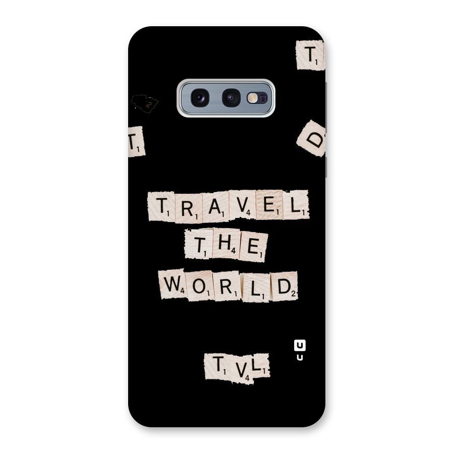 Blocks Travel Back Case for Galaxy S10e
