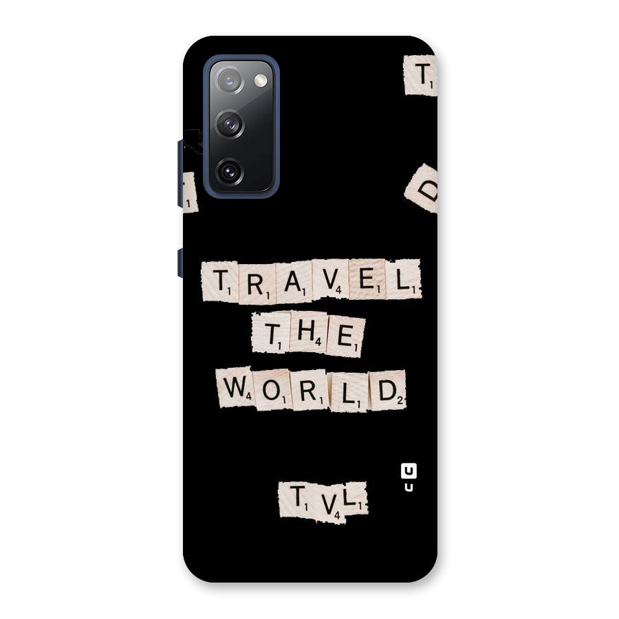 Blocks Travel Back Case for Galaxy S20 FE