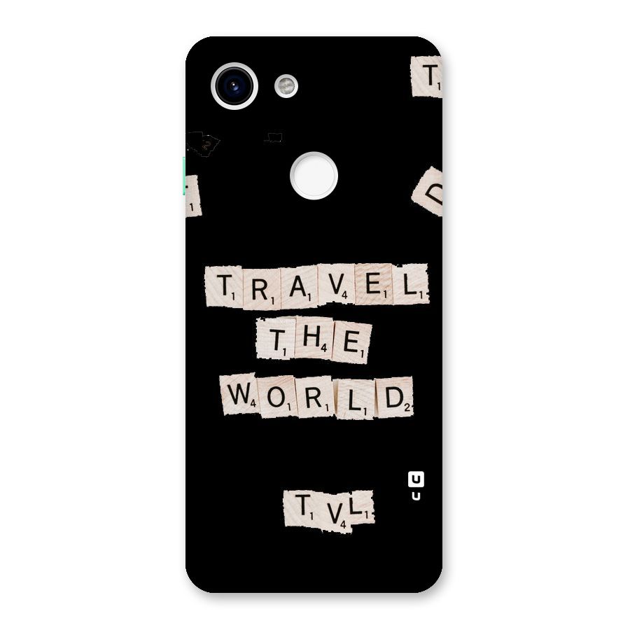Blocks Travel Back Case for Google Pixel 3