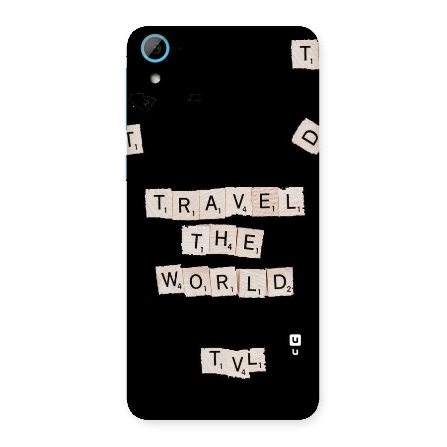 Blocks Travel Back Case for HTC Desire 826