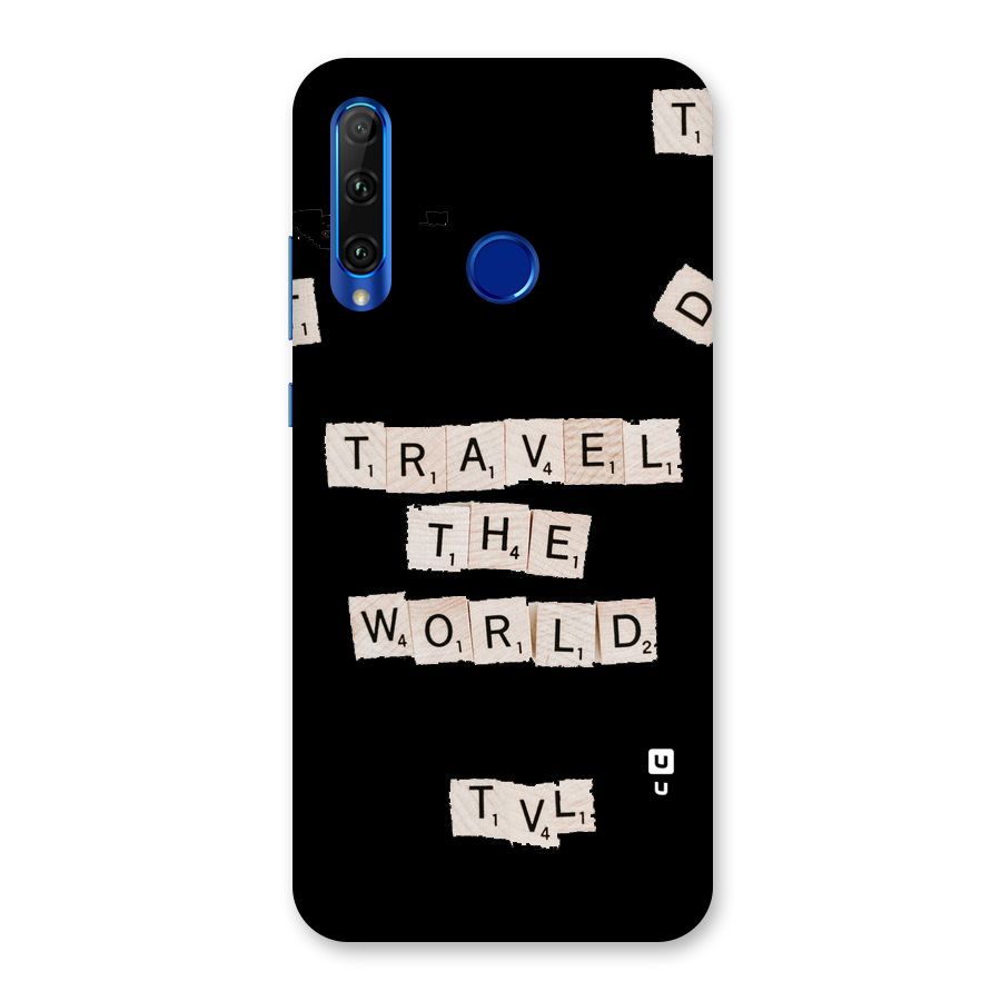 Blocks Travel Back Case for Honor 20i