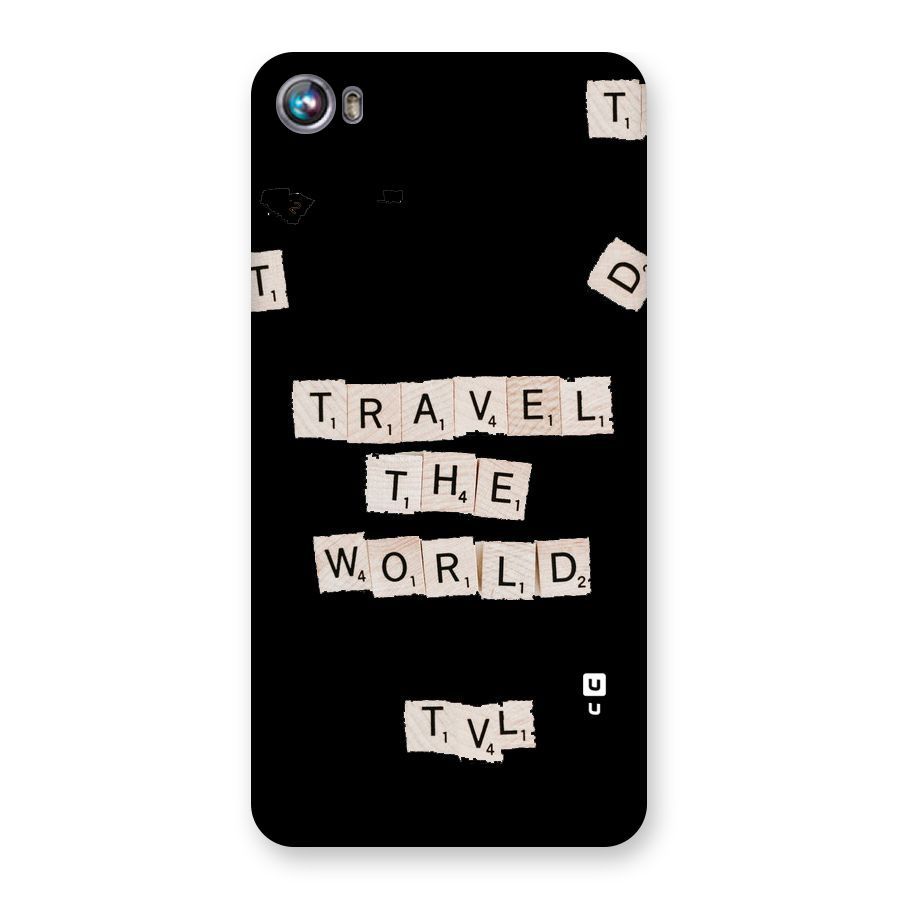 Blocks Travel Back Case for Micromax Canvas Fire 4 A107