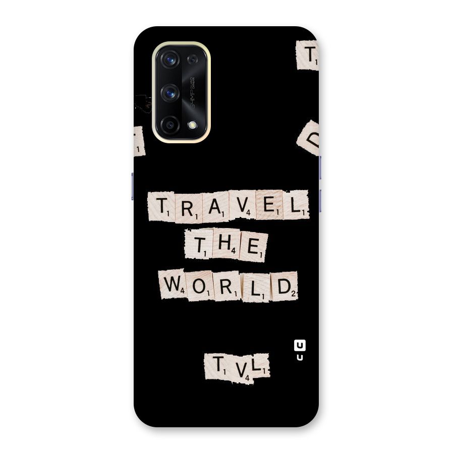 Blocks Travel Glass Back Case for Realme X7 Pro
