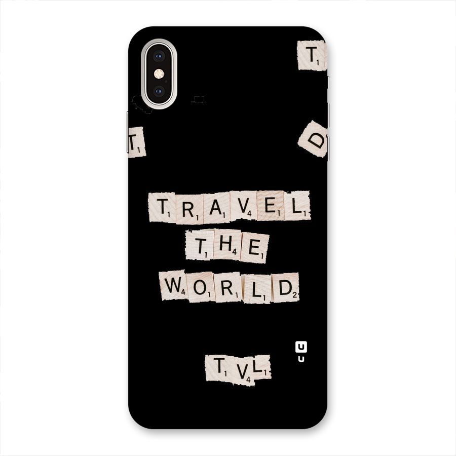 Blocks Travel Back Case for iPhone XS Max