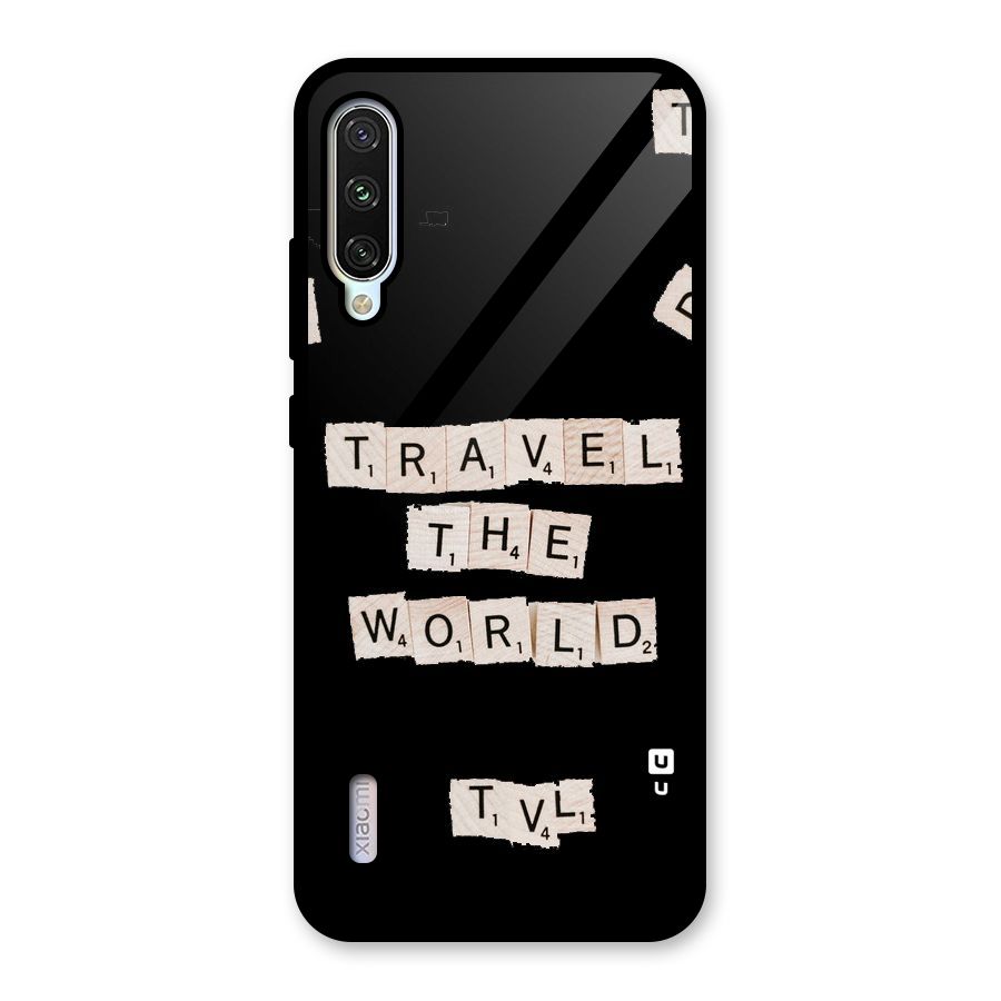 Blocks Travel Glass Back Case for Mi A3