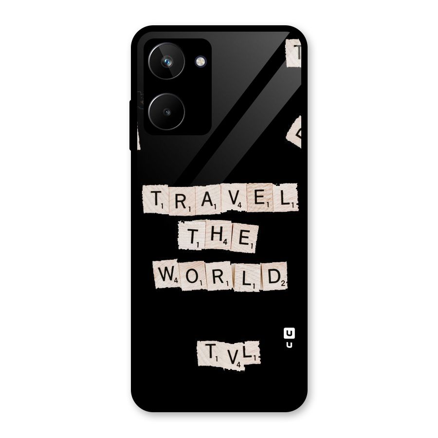 Blocks Travel Glass Back Case for Realme 10