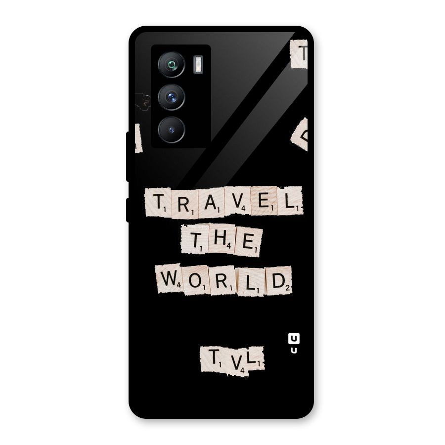 Blocks Travel Glass Back Case for Vivo iQOO 9 SE