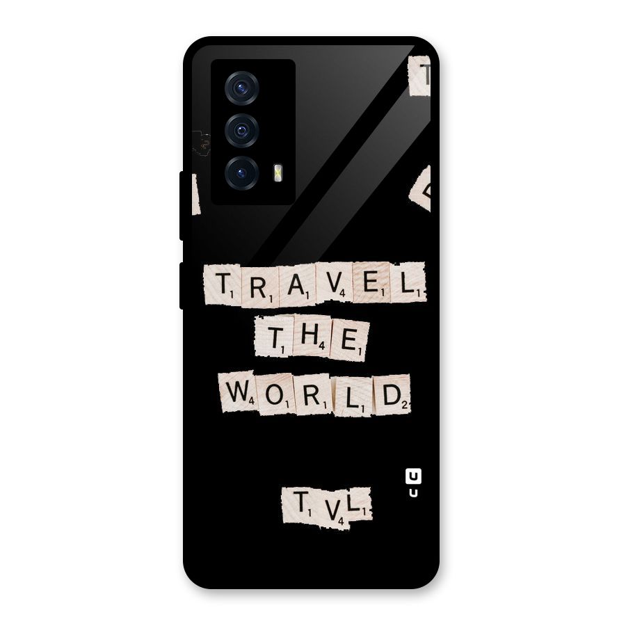 Blocks Travel Glass Back Case for Vivo iQOO Z5