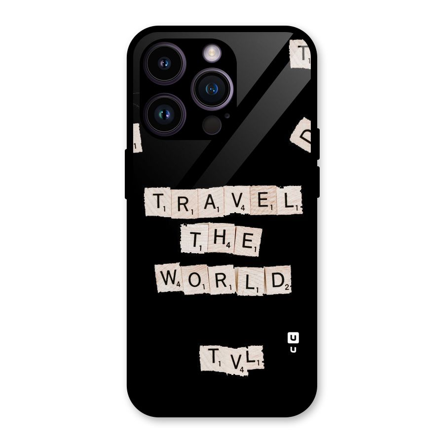 Blocks Travel Glass Back Case for iPhone 14 Pro