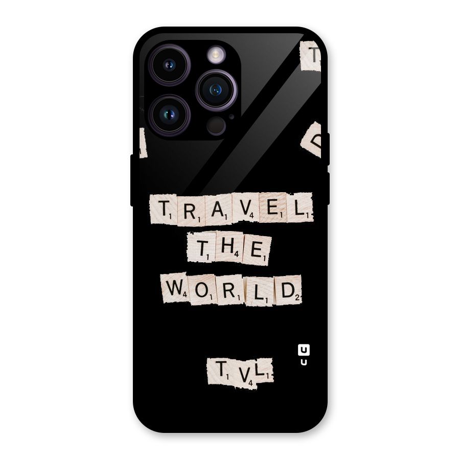 Blocks Travel Glass Back Case for iPhone 14 Pro Max