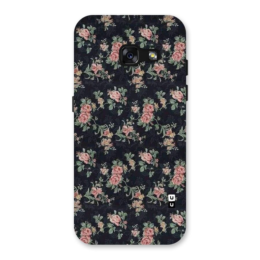 Bloom Black Back Case for Galaxy A3 (2017)