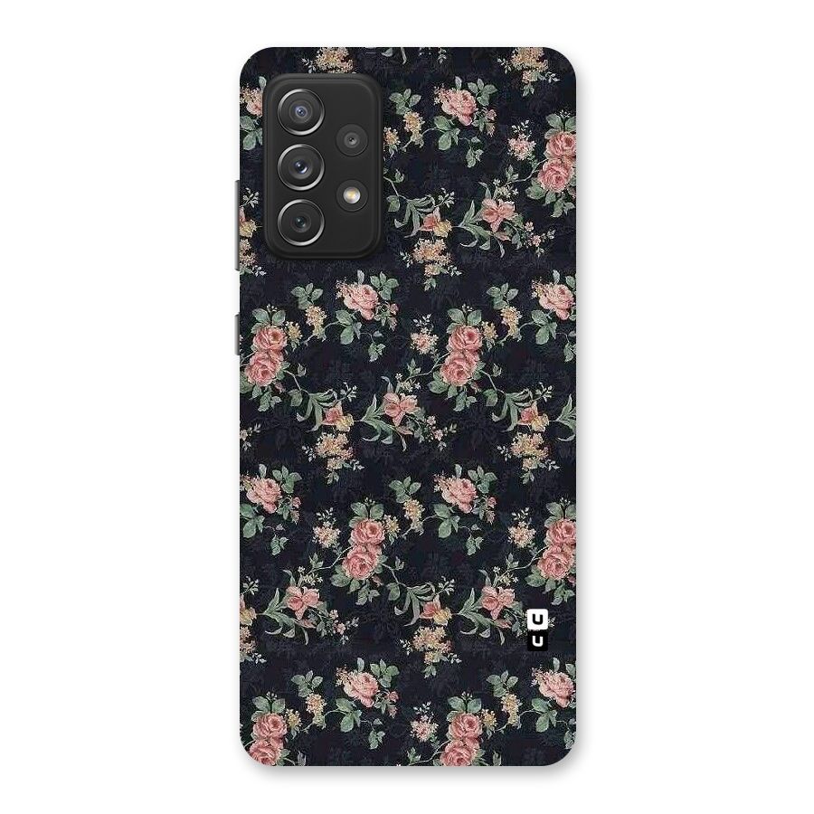 Bloom Black Back Case for Galaxy A72