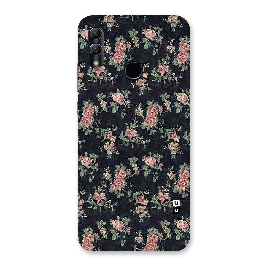 Bloom Black Back Case for Honor 10 Lite
