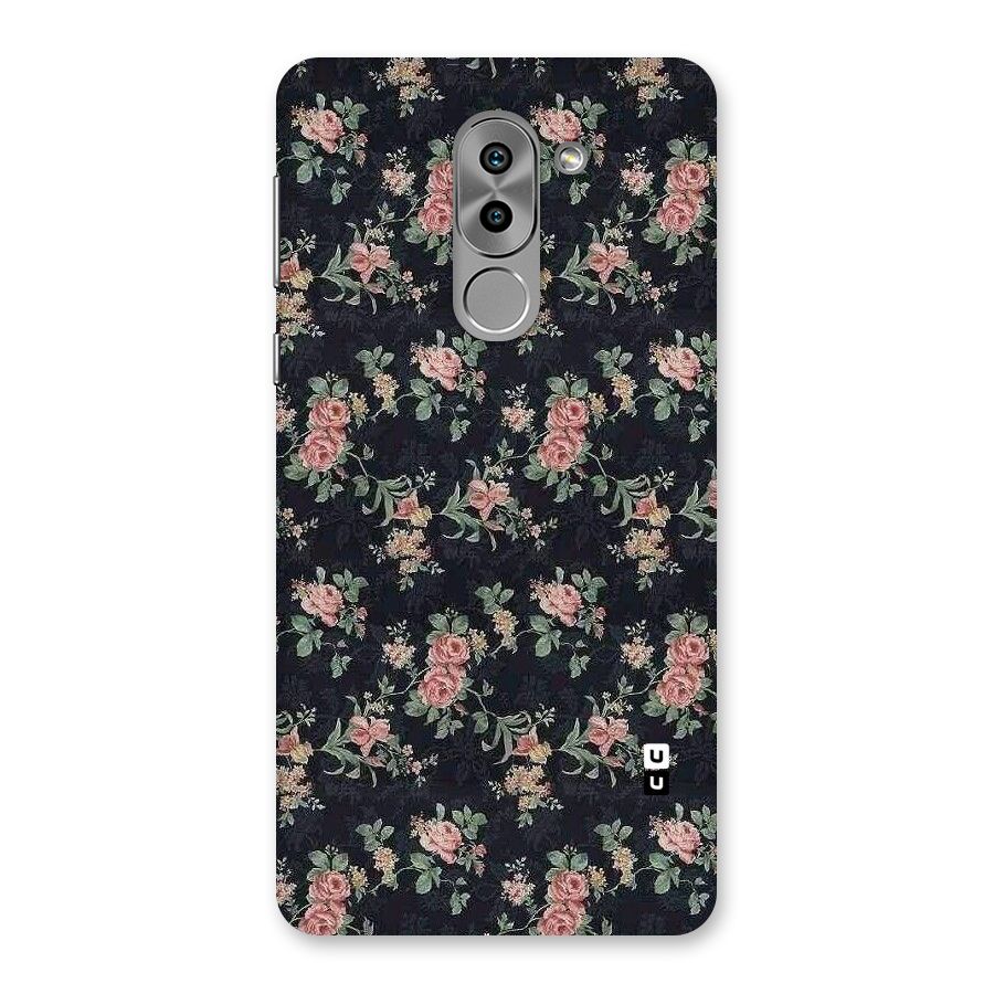 Bloom Black Back Case for Honor 6X