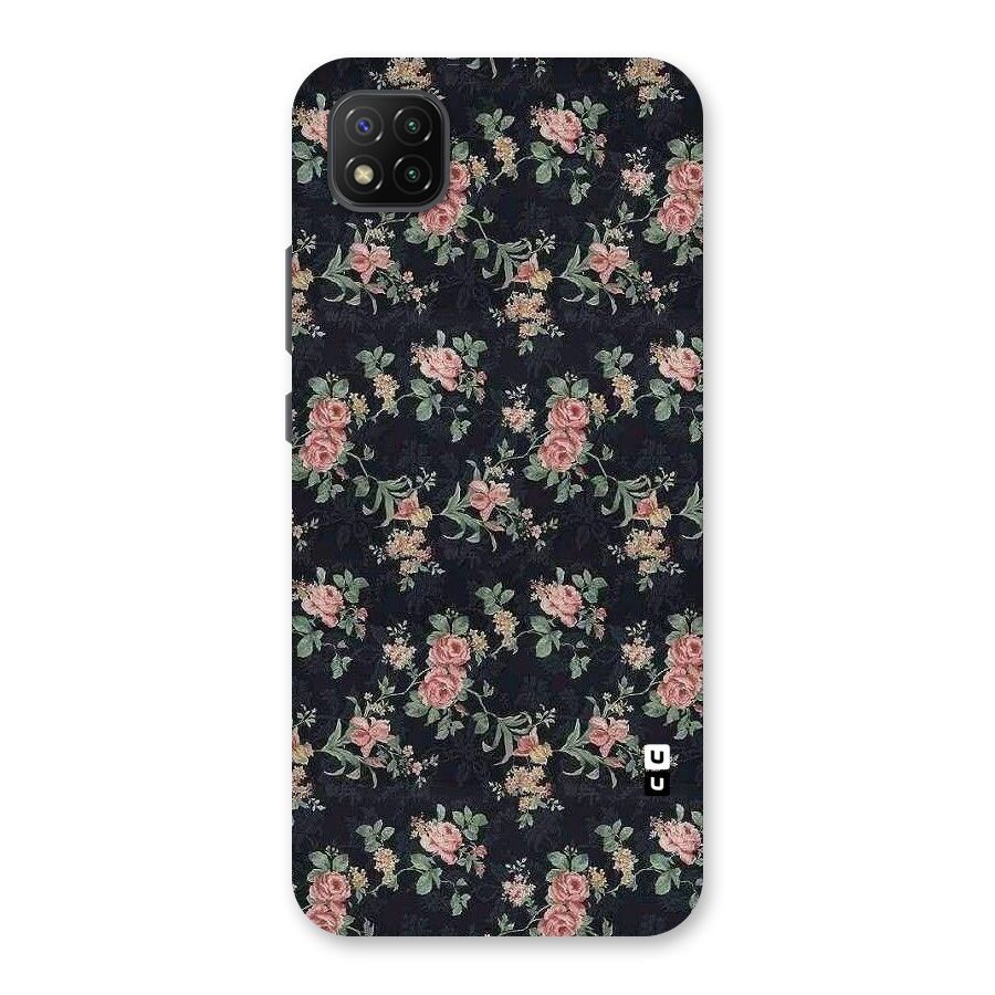 Bloom Black Back Case for Poco C3