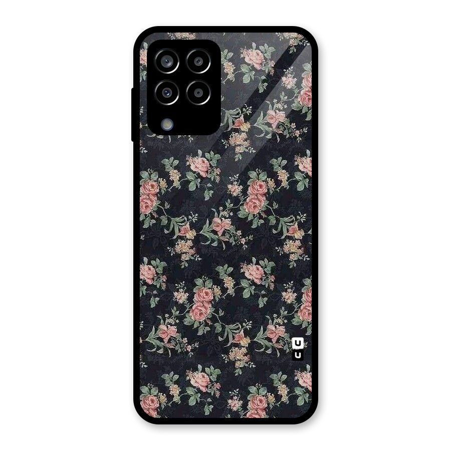 Bloom Black Glass Back Case for Galaxy M33
