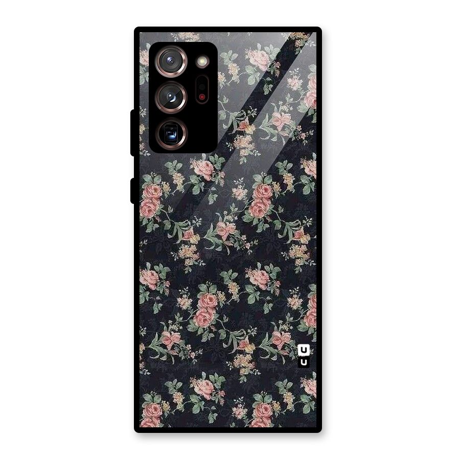 Bloom Black Glass Back Case for Galaxy Note 20 Ultra 5G