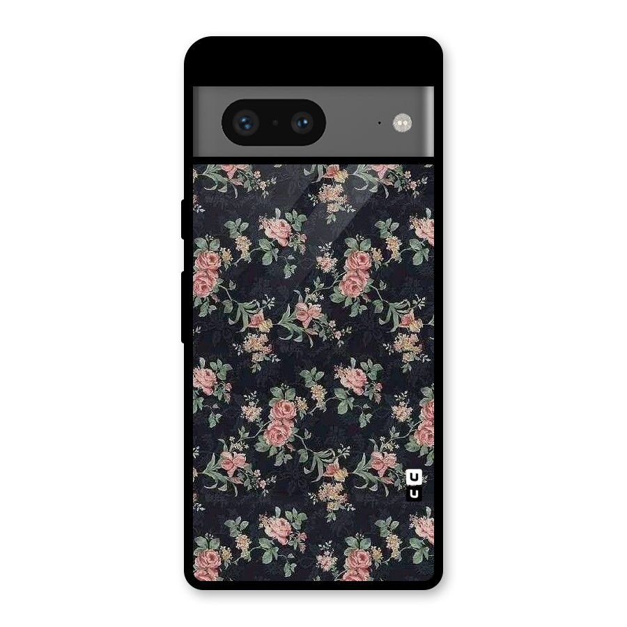 Bloom Black Glass Back Case for Google Pixel 7