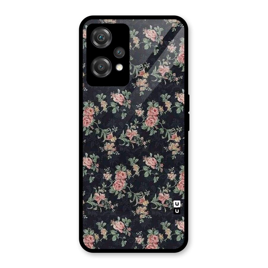 Bloom Black Glass Back Case for OnePlus Nord CE 2 Lite 5G