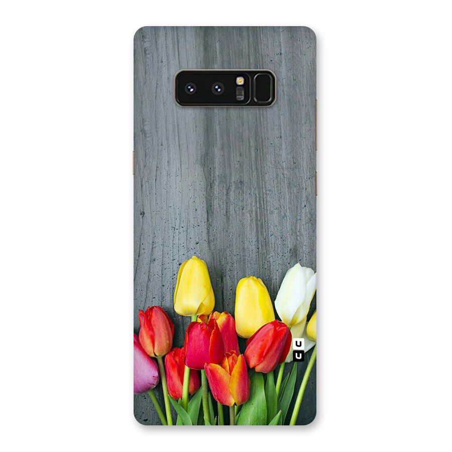 Bloom Grey Back Case for Galaxy Note 8