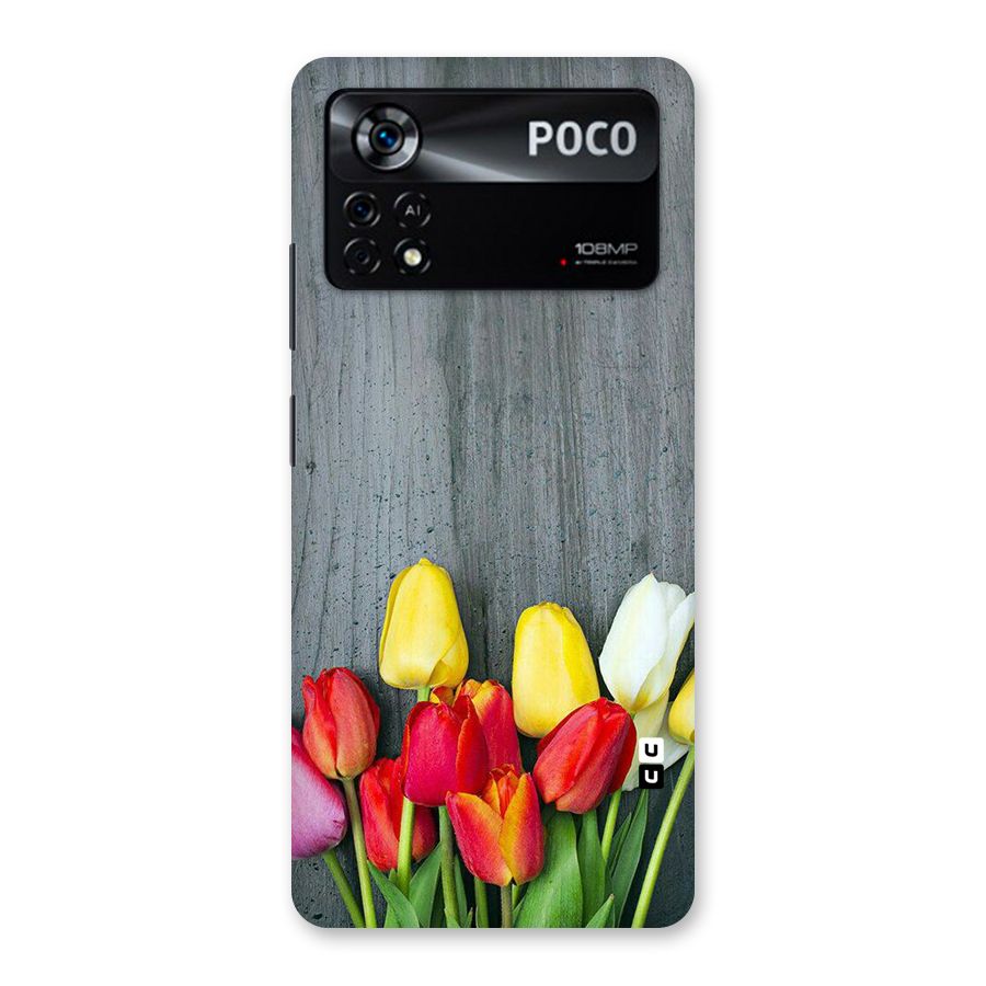 Bloom Grey Back Case for Poco X4 Pro 5G