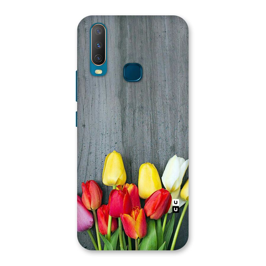 Bloom Grey Back Case for Vivo Y12