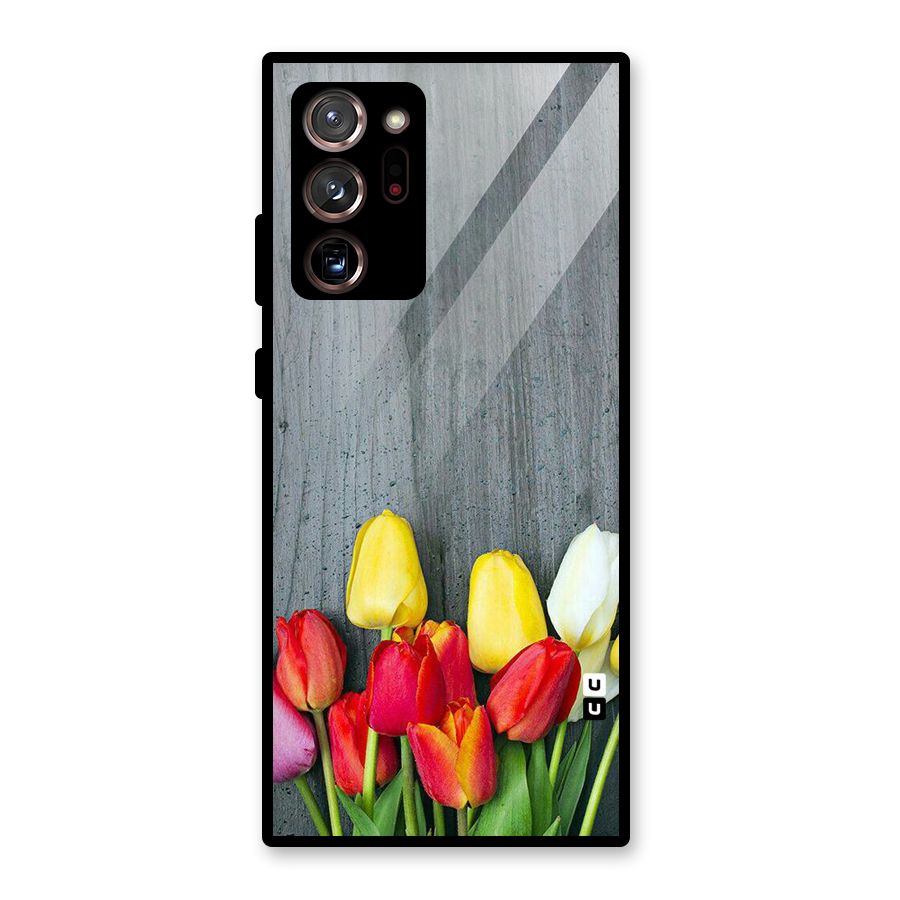 Bloom Grey Glass Back Case for Galaxy Note 20 Ultra 5G