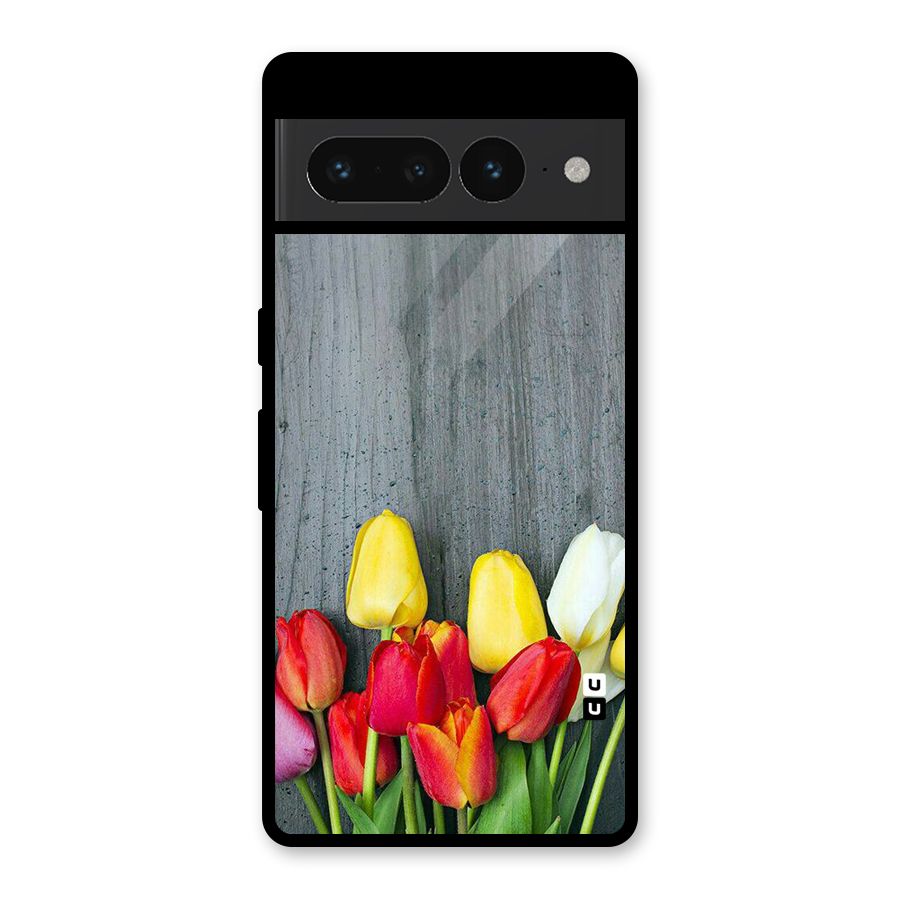 Bloom Grey Glass Back Case for Google Pixel 7 Pro