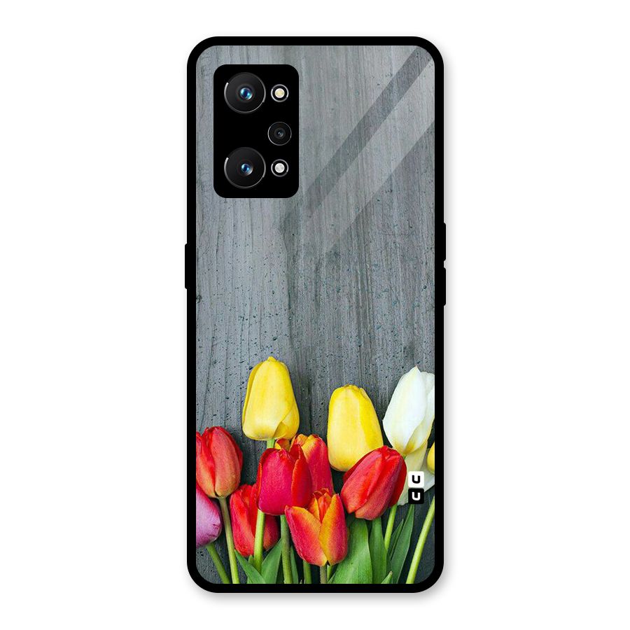 Bloom Grey Glass Back Case for Realme GT Neo 3T