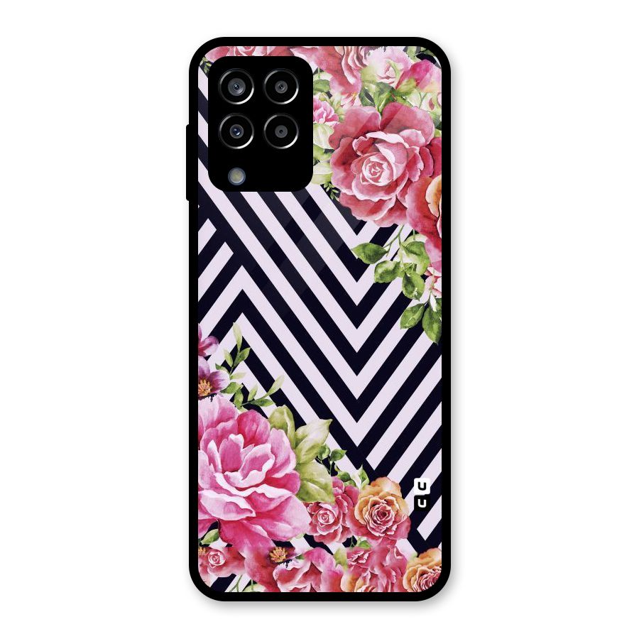 Bloom Zig Zag Glass Back Case for Galaxy M33