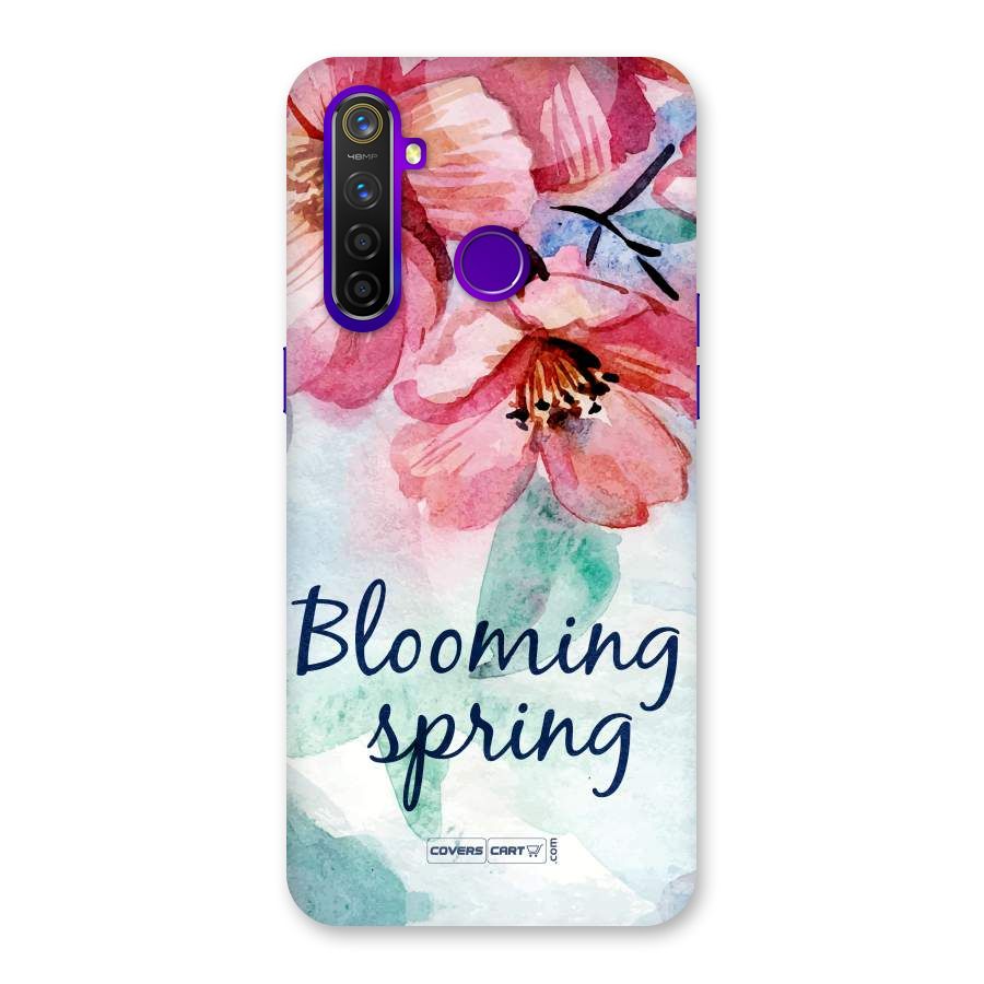 Blooming Spring Back Case for Realme 5 Pro