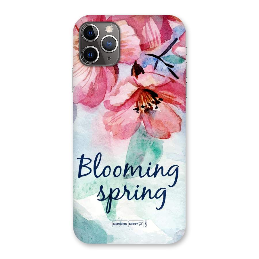 Blooming Spring Back Case for iPhone 11 Pro Max