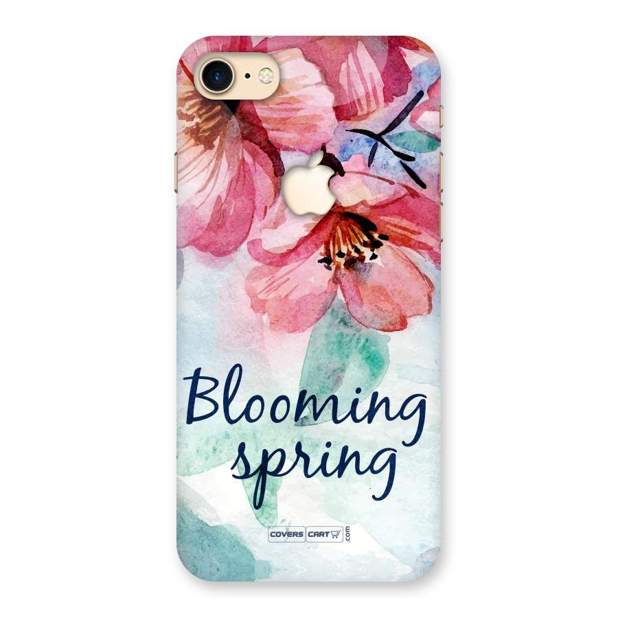 Blooming Spring Back Case for iPhone 7 Apple Cut