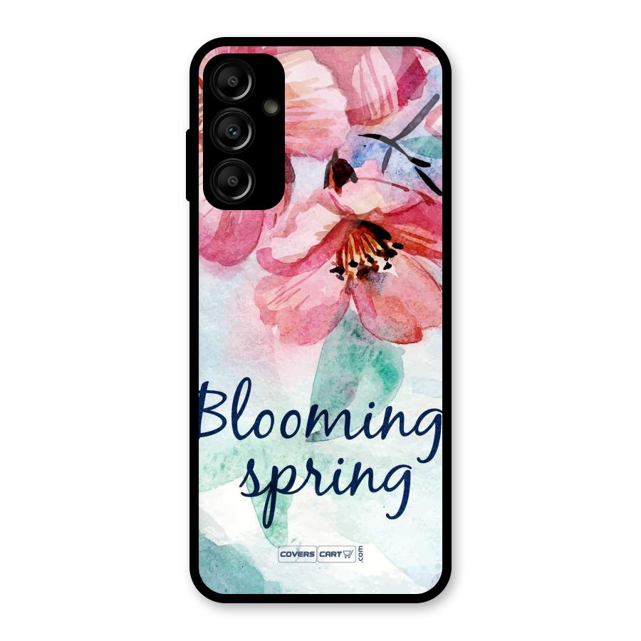 Blooming Spring Glass Back Case for Galaxy A14 5G