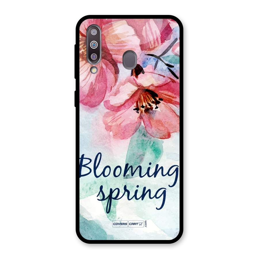Blooming Spring Glass Back Case for Galaxy M30