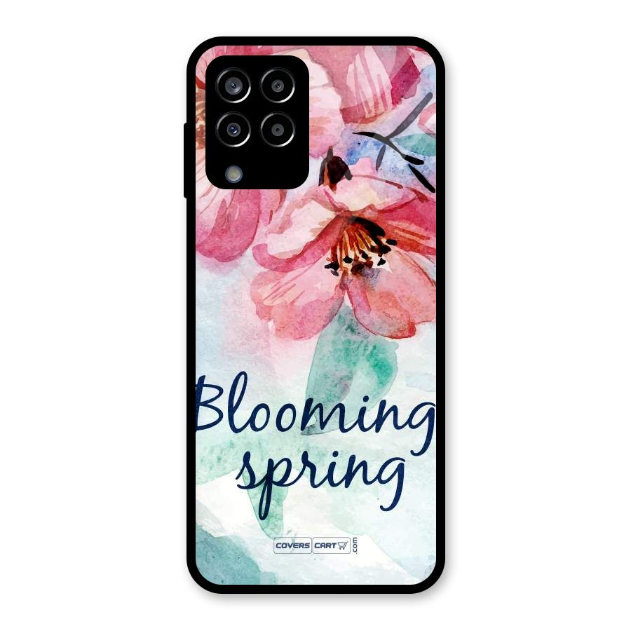 Blooming Spring Glass Back Case for Galaxy M33