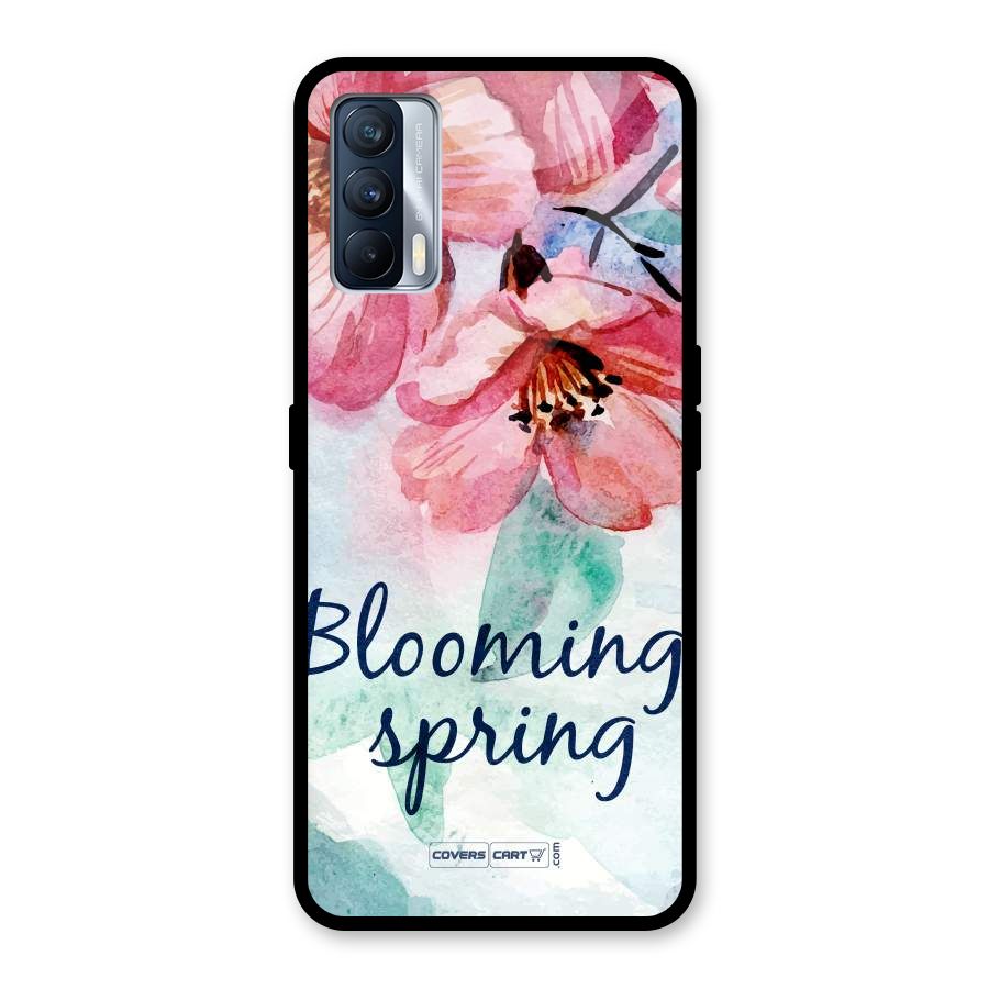 Blooming Spring Glass Back Case for Realme X7