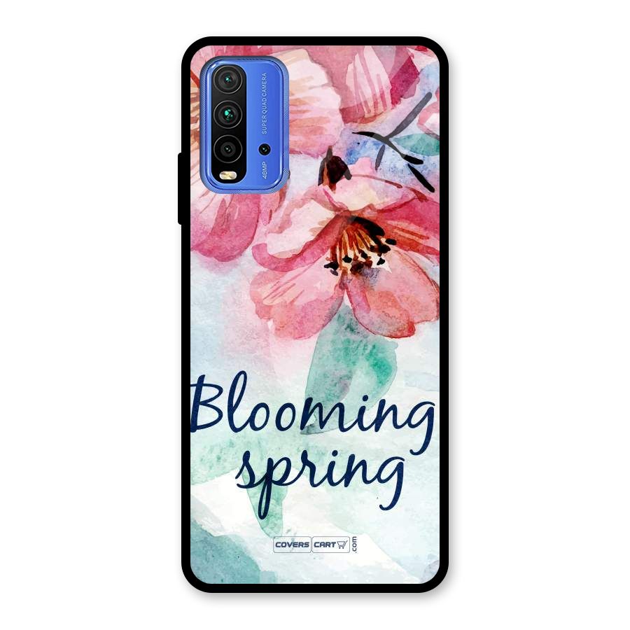 Blooming Spring Glass Back Case for Redmi 9 Power