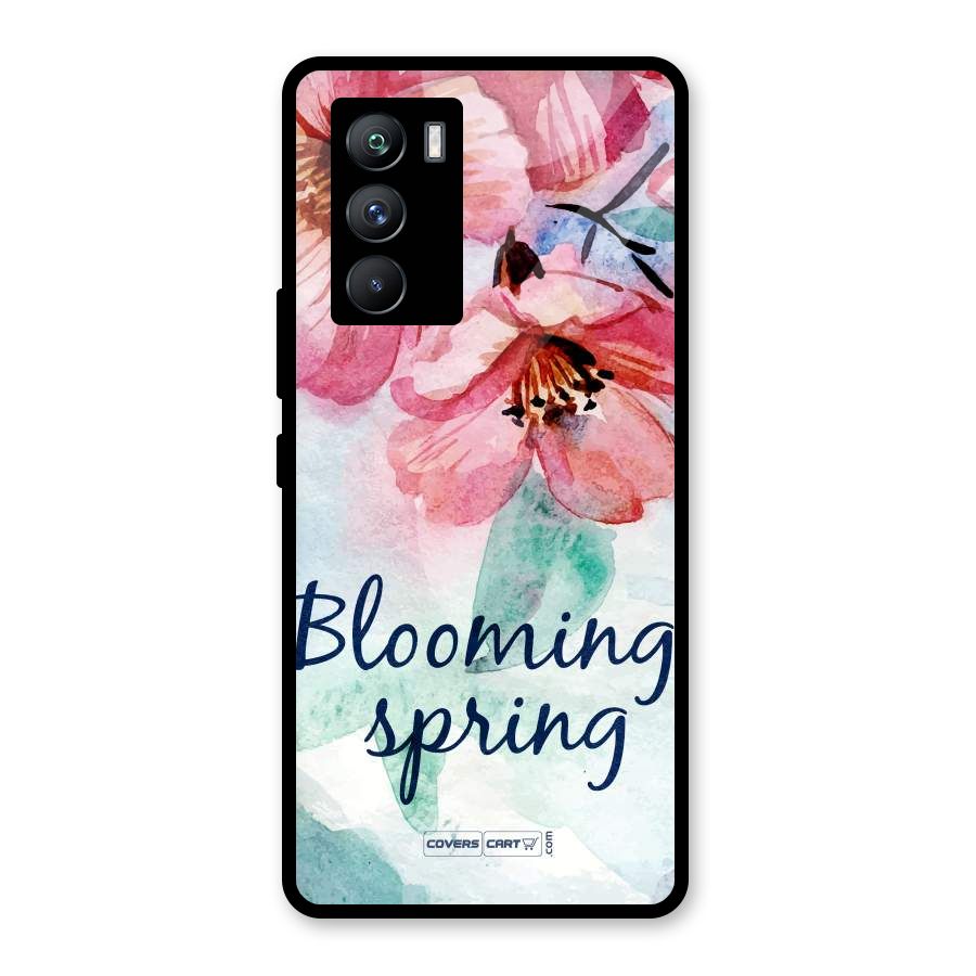 Blooming Spring Glass Back Case for Vivo iQOO 9 SE